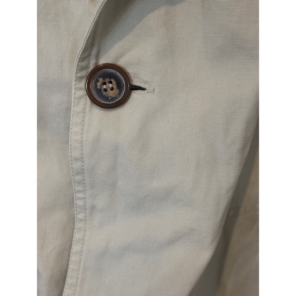 Woodlake Khaki Corduroy Collar Plaid Flannel Lined Barn Jacket XL - Picture 7 of 7